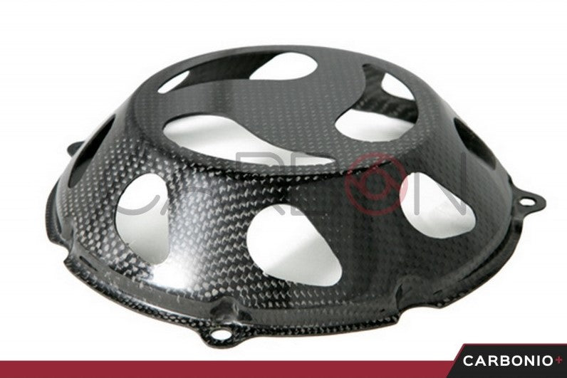 COUVERCLE D'EMBRAYAGE OUVERT DUCATI AUTOCLAVE CARBON "RACING"