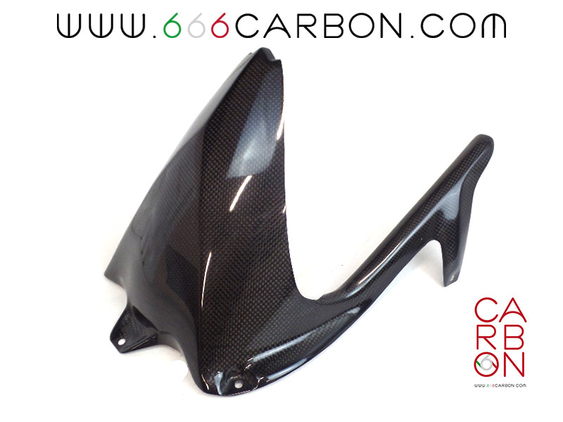 GUARDABARROS TRASERO CON CUBRE CADENA DE CARBONO BMW S1000RR 2009-2018 - S1000R NAKED