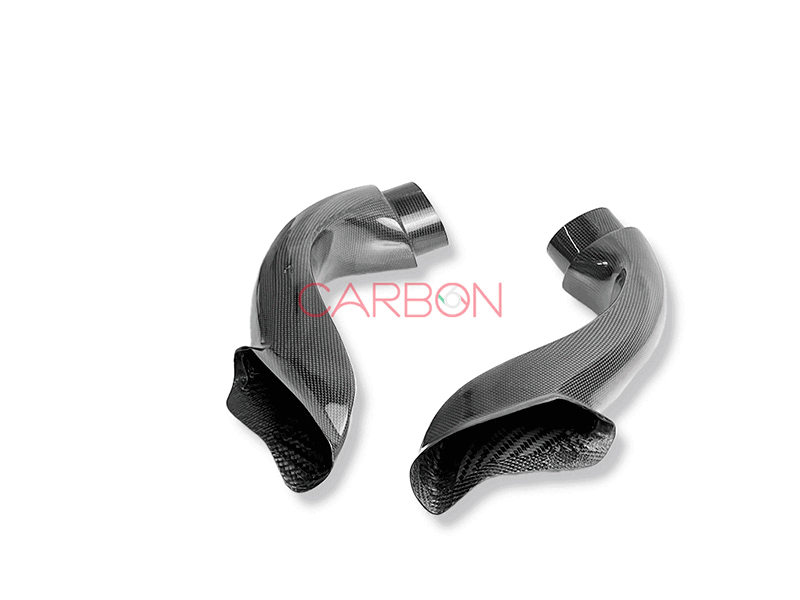 CONDUITS D'AIR EN CARBONE POUR AUTOCLAVE DE COURSE POUR APRILIA RSV4 1100 ET TUONO 1100 2021 2022 2023 2024