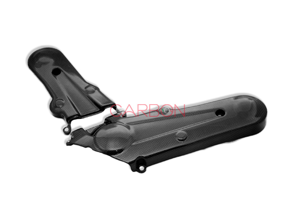 TIMING BELT COVER PLAIN CARBON AUTOCLAVE DUCATI MONSTER 696 796 HYPERMOTARD 796