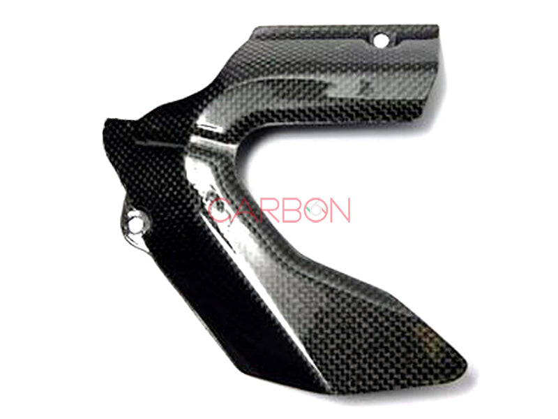 COUVERCLE DE PIGNON OUVERT AUTOCLAVE CARBONE PLAIN DUCATI SBK 848 1098 1198