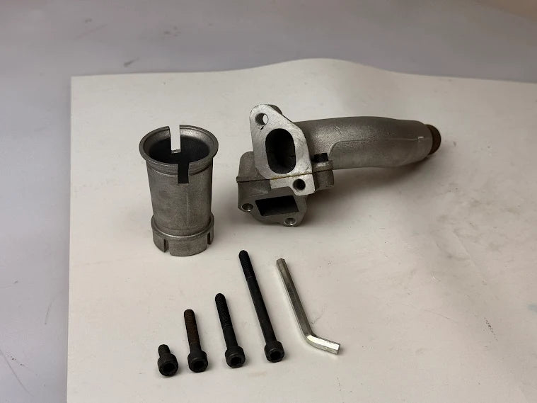 Collettore doppia aspirazione lamellare Polini 215.0200 Ø19 per Vespa 50–75–90–100–125 N L R Special PK S XL 2 fori