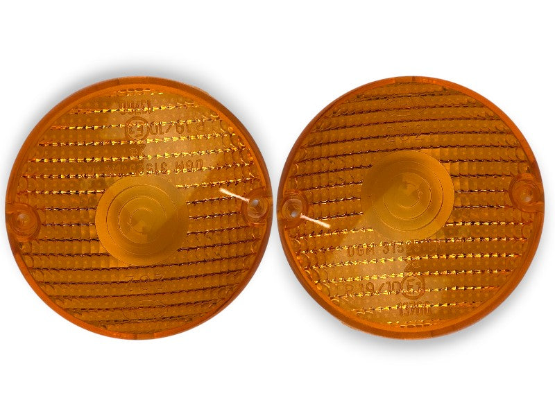 Coppia Gemma Frecce Destra Sinistra Diametro 72 mm Gilera Garelli Malanca CEV 202