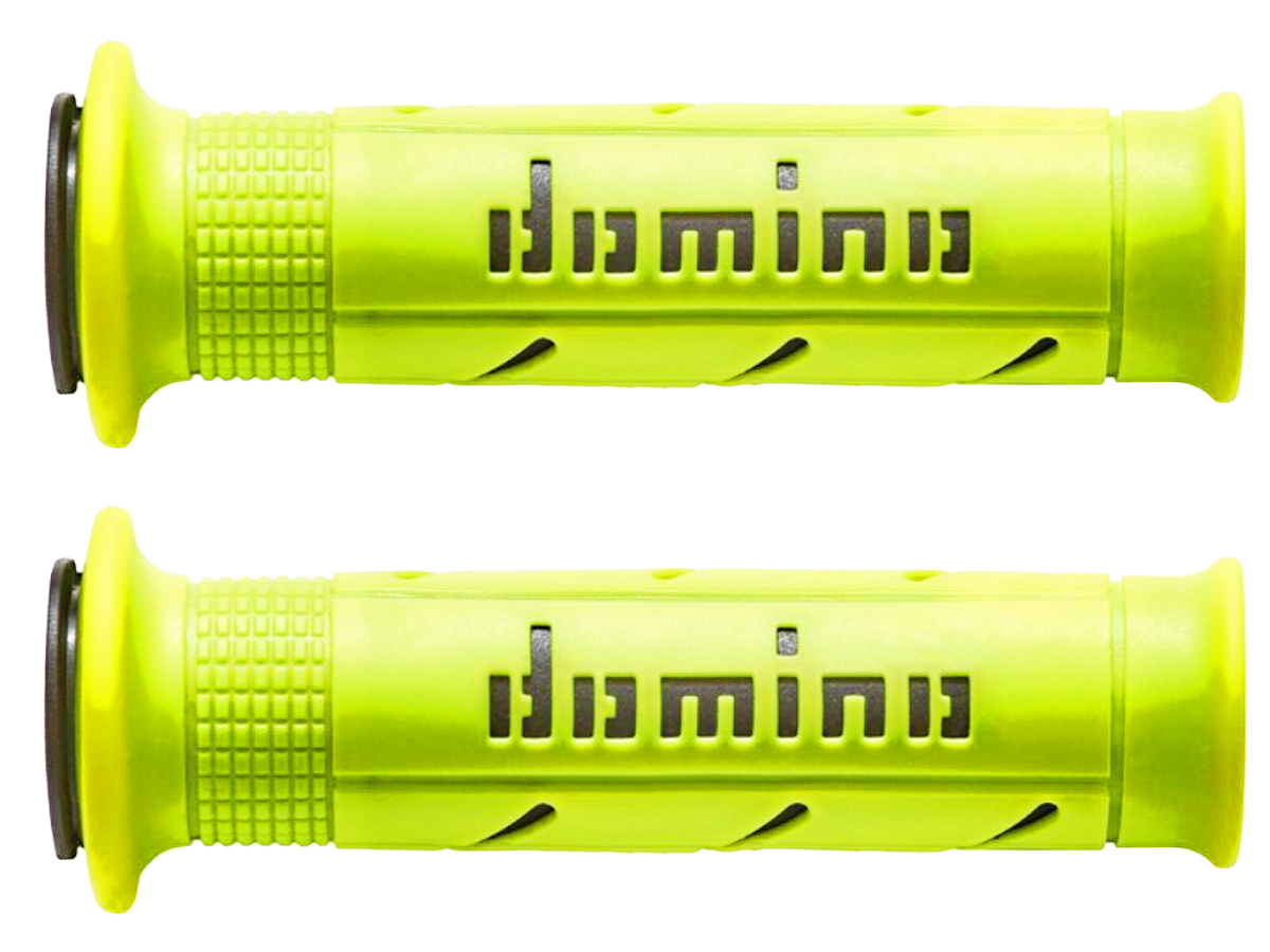 Poignées doubles ultra souples DOMINO A250 Road-Racing XM2 | Couleurs variées
