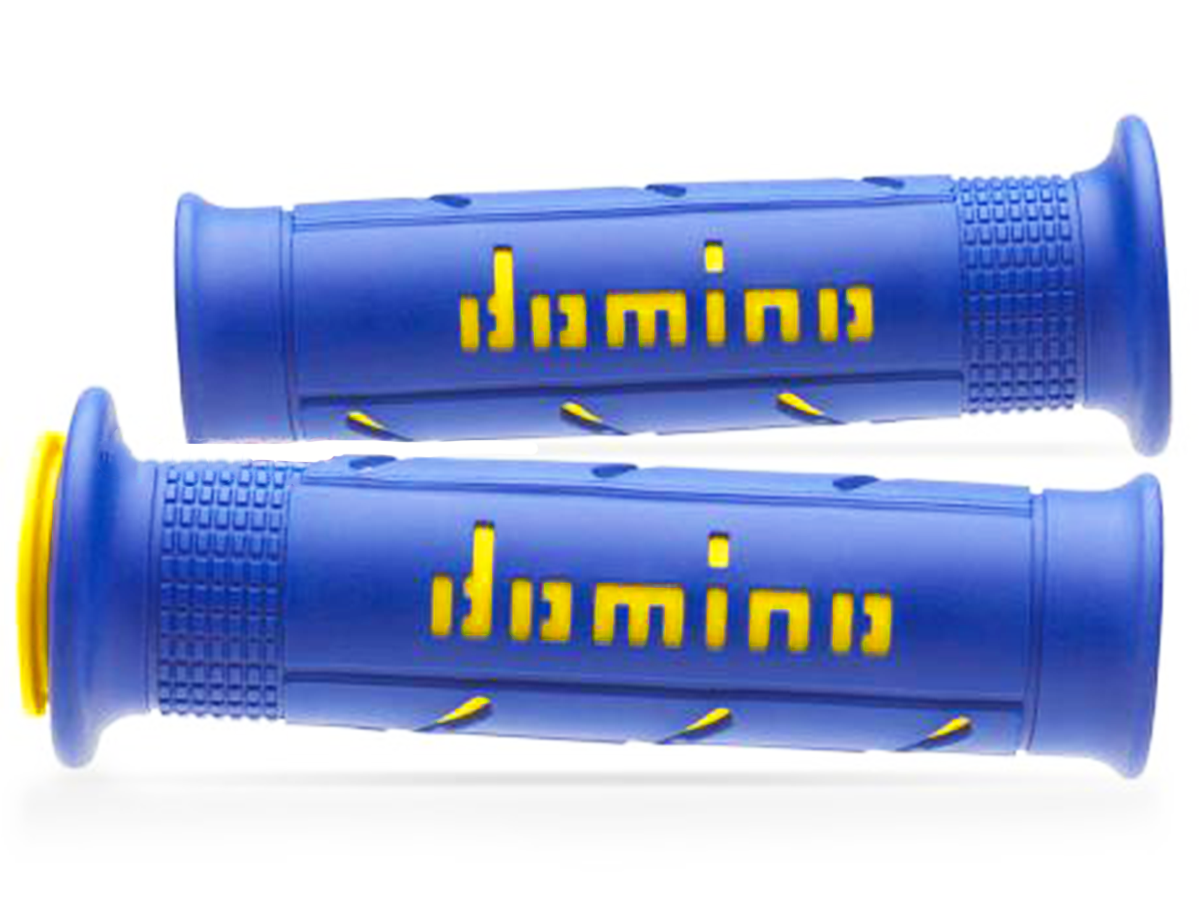Poignées doubles ultra souples DOMINO A250 Road-Racing XM2 | Couleurs variées