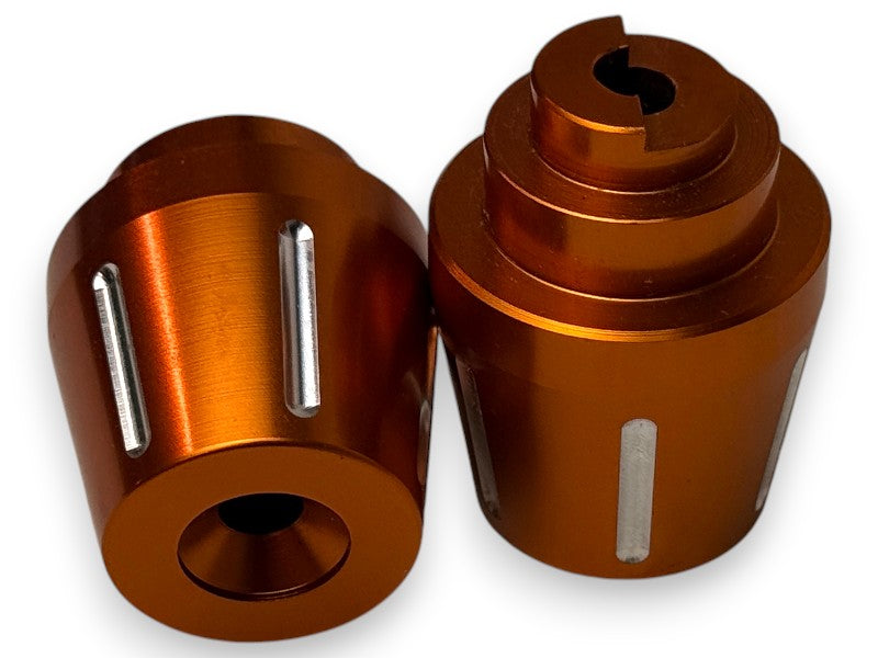 Coppia Contrappesi Attacco Honda CP003HND6 in Ergal Arancione