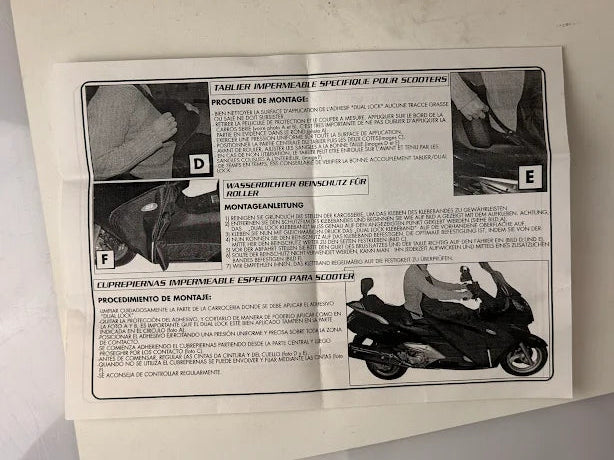 Coprigambe Honda Silver Wing 600 LEG19 Impermeabile Oxford 420D