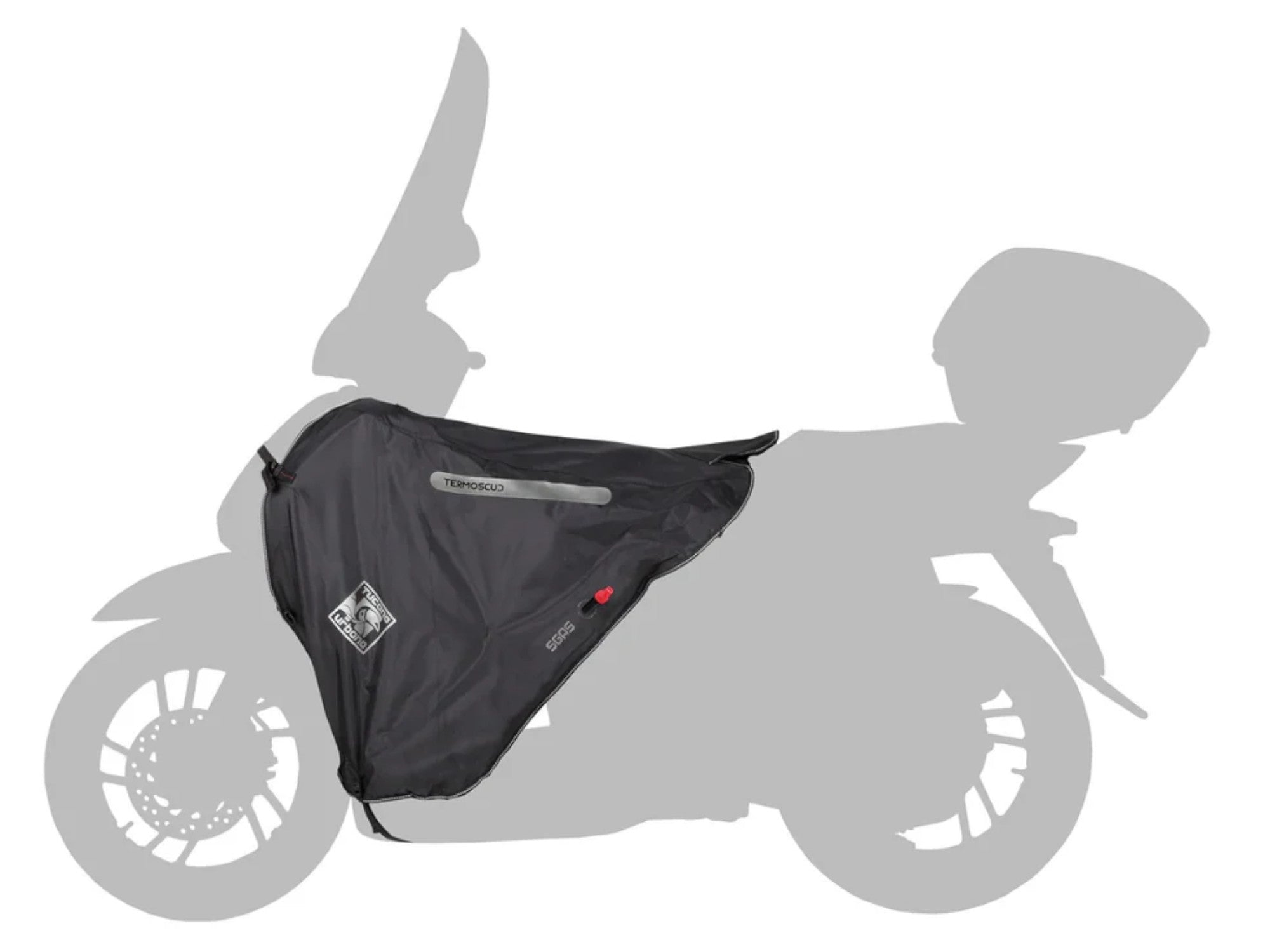 Coprigambe Termoscud Tucano Urbano R031 Black per Scooter