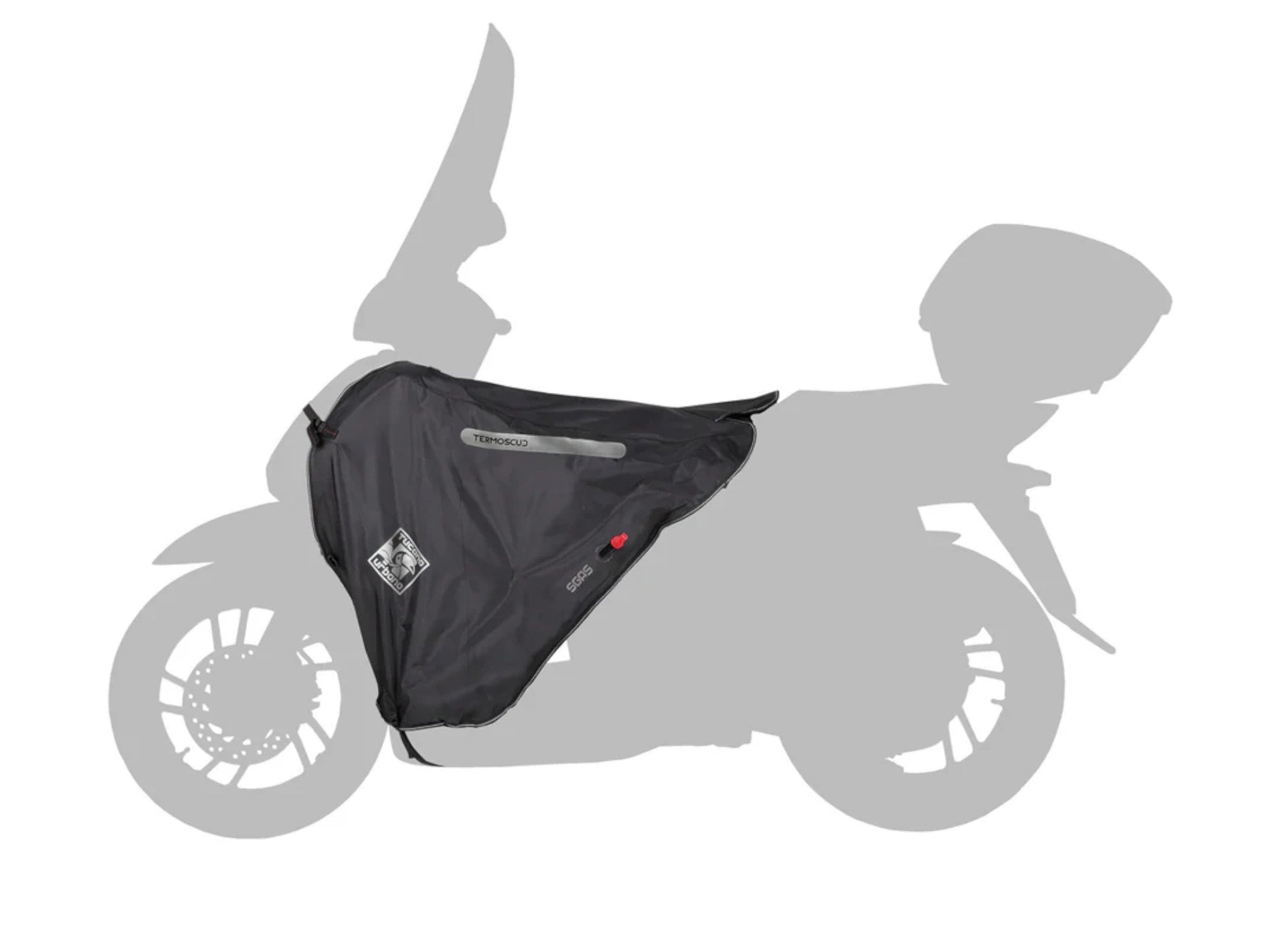 Coprigambe Termoscud Tucano Urbano R041 Black per Scooter