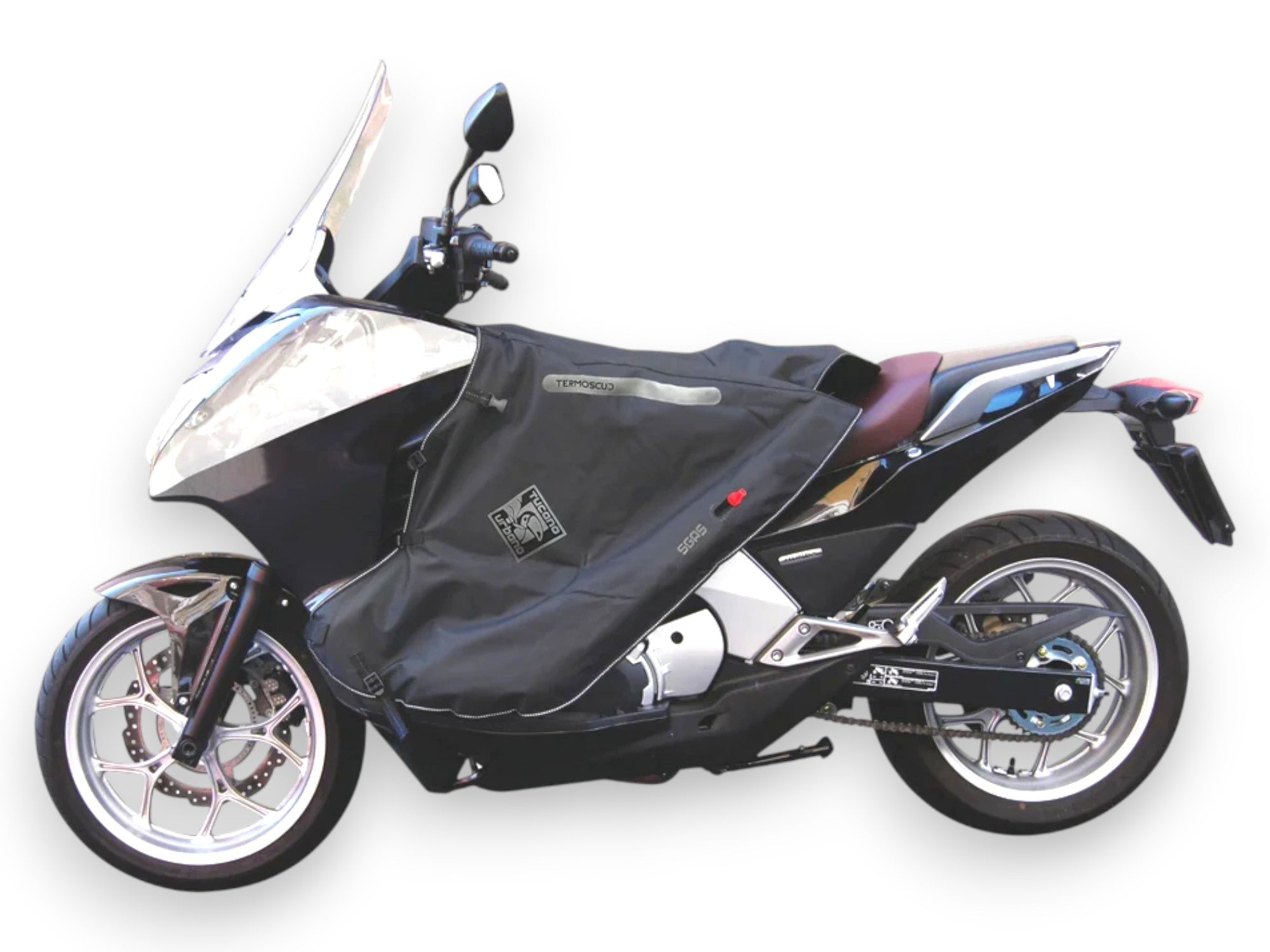 Coprigambe Termoscud Tucano Urbano R095 Black per Scooter