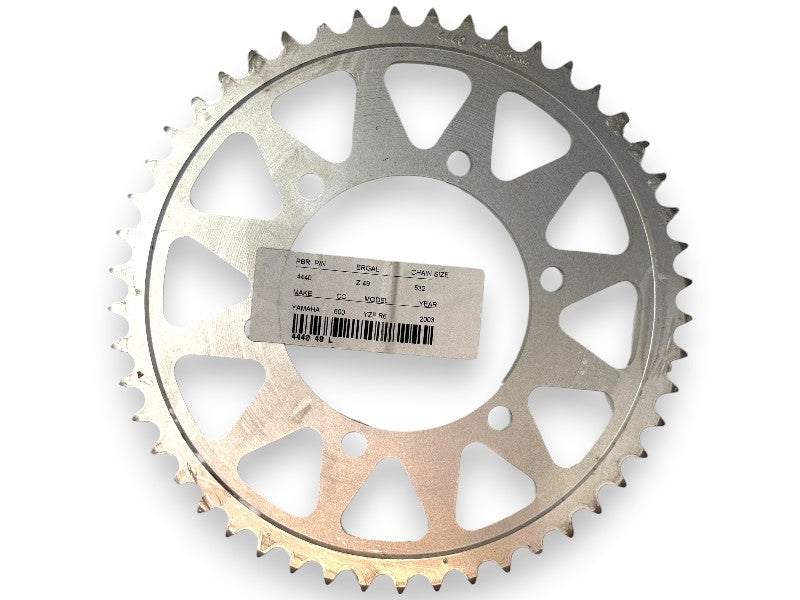 Corona trasmissione PBR 532 49 denti acciaio