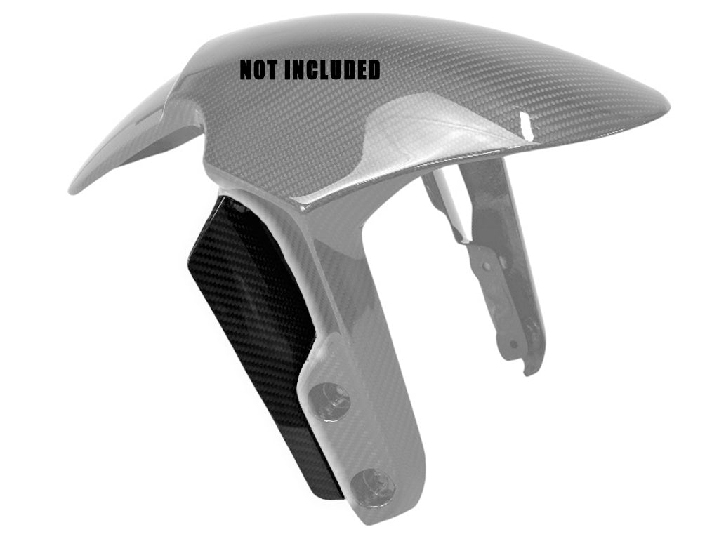 DEFLETTORI AERODINAMICI PER PARAFANGO ANTERIORE IN CARBONIO AUTOCLAVE | TRIUMPH SPEED TRIPLE 1200 RR / RS 2020 - 2026