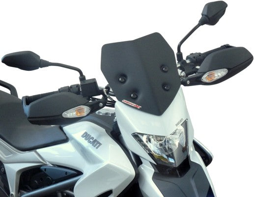 PLEXIGLASS FRONT WINDSHIELD F. FABBRI FOR DUCATI HYPERSTRADA 800 (2013/2014) GEN-X SPORT