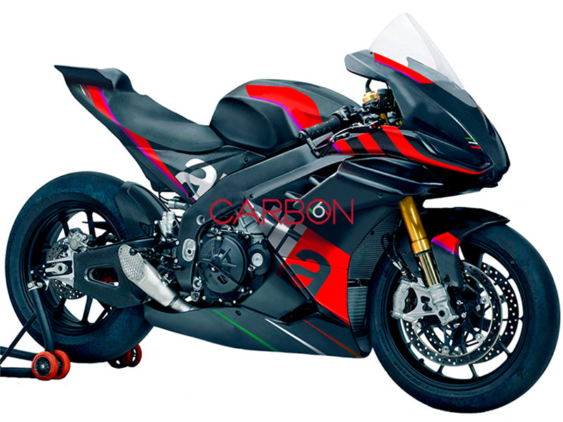 KIT CARÉNAGE COMPLET RACING PEINT SIXFIBER APRILIA RSV4 1100 2021-2024