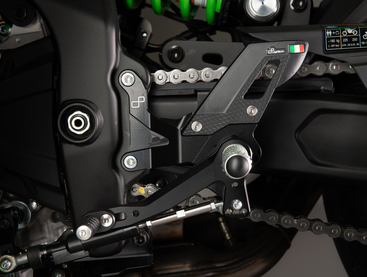Pedane Regolabili Con Poggia Piedi Fissi - TRACK USE