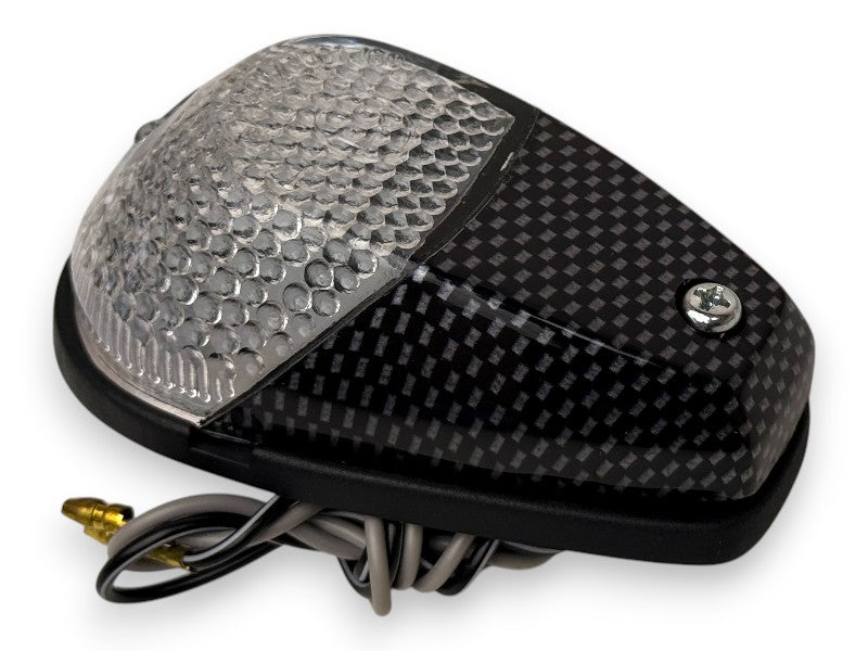 Freccia Moto Carbon Look a Freccia – Luce di Segnalazione