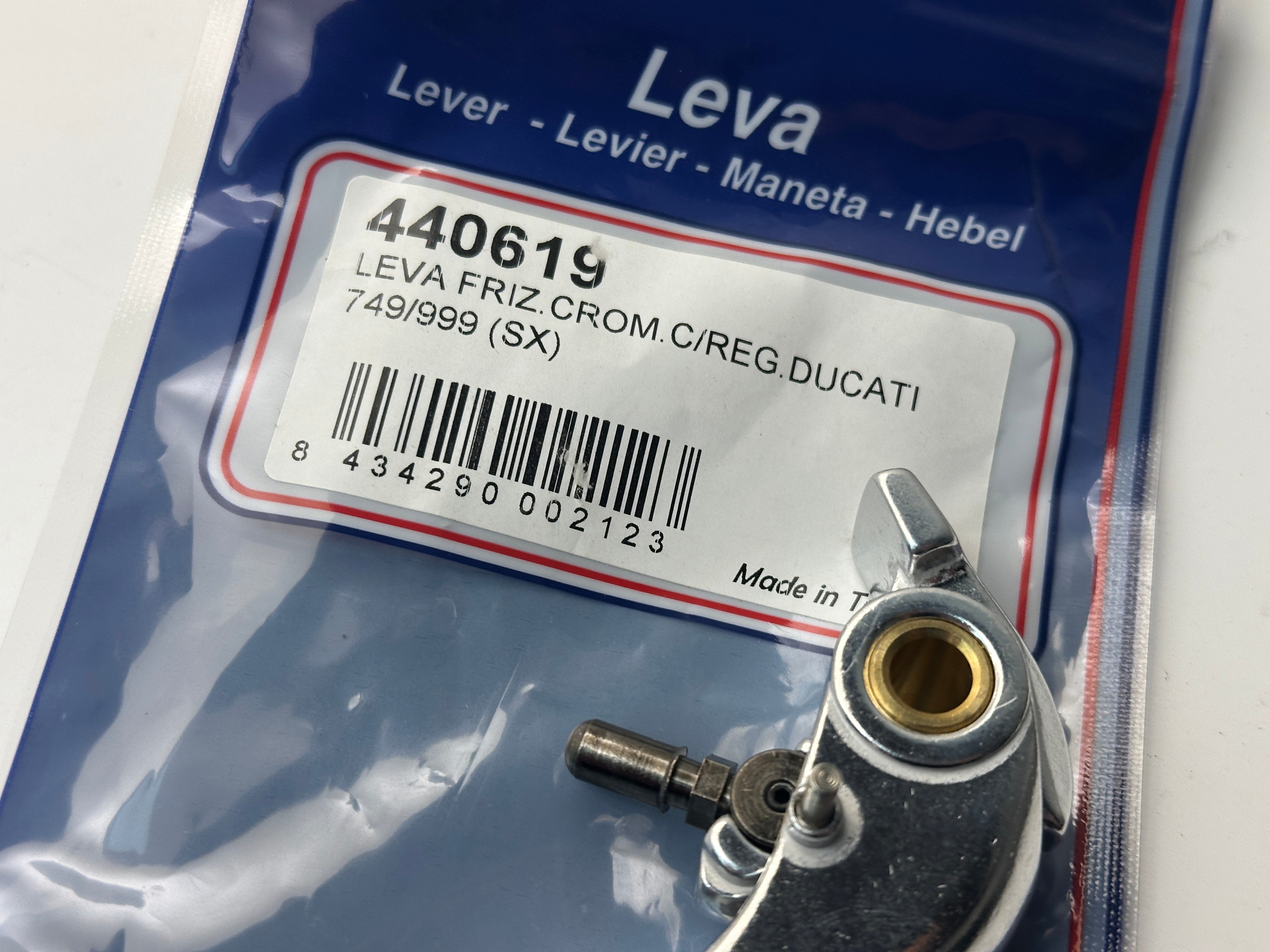 Left clutch lever Ducati Monster 1100 2008–2010 chrome 440619