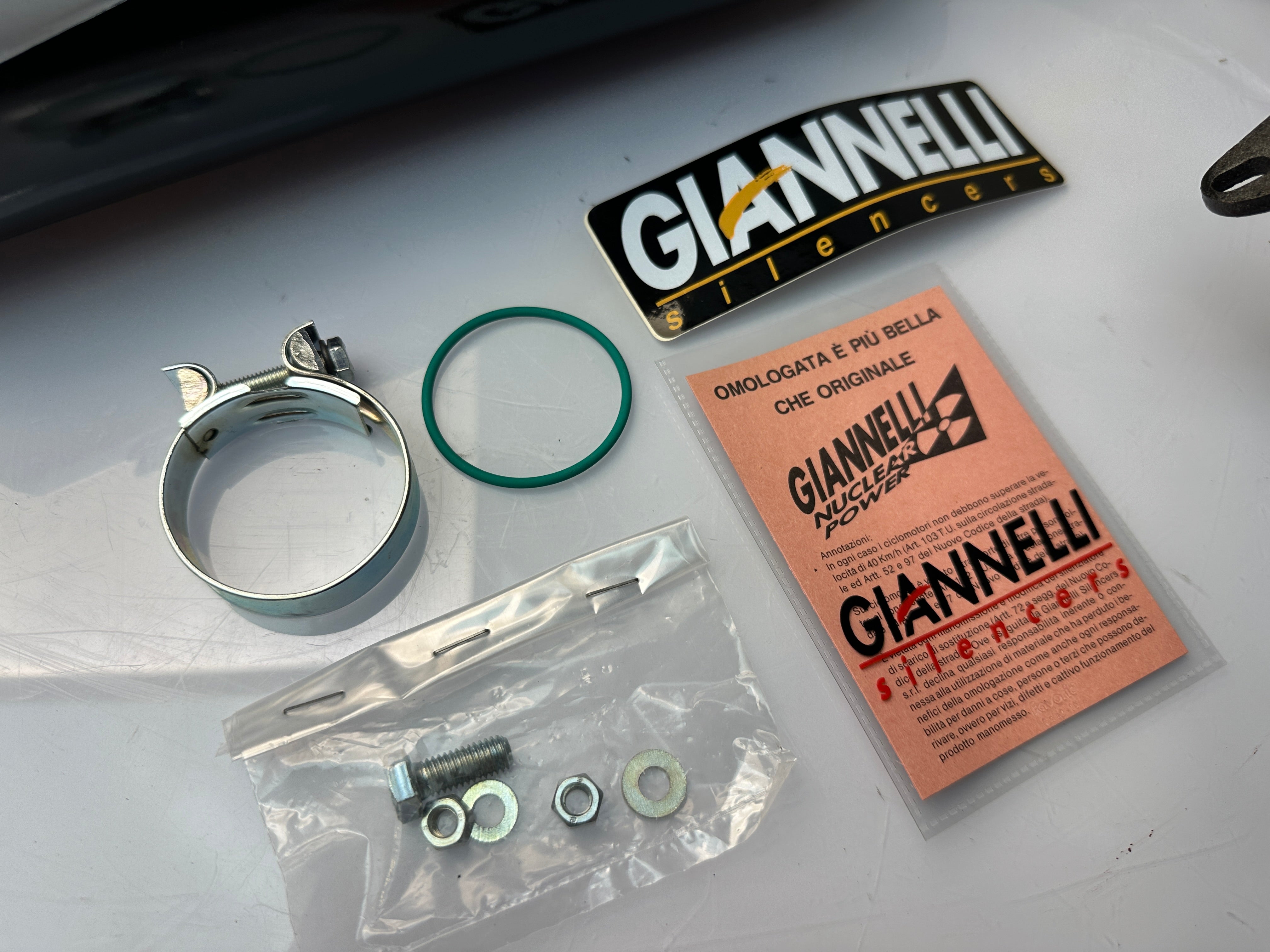 Escape homologado Giannelli Honda Vision 50 2T DGM 50224 G1943