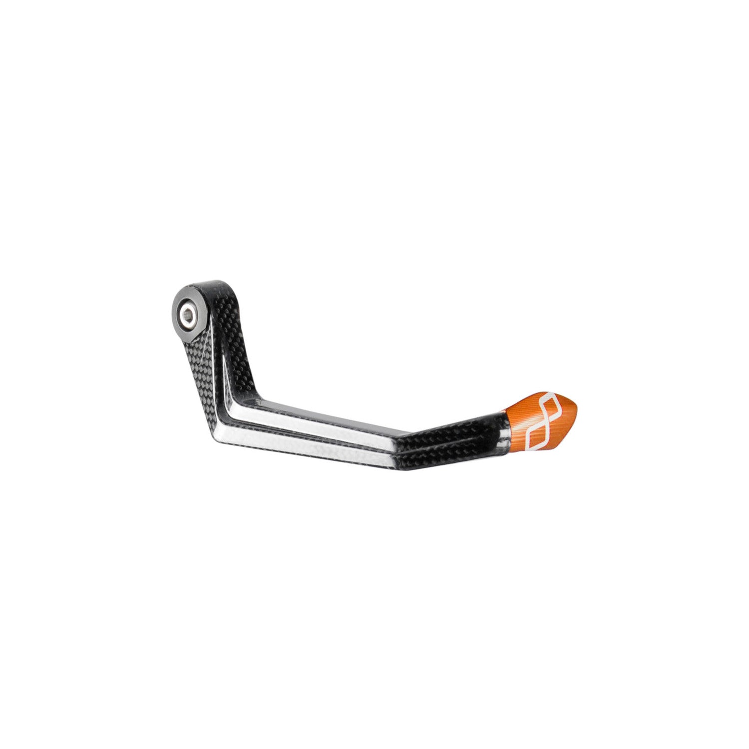 Protezione Leva Freno in Carbonio/ Terminale Colorato - Interasse 132 mm