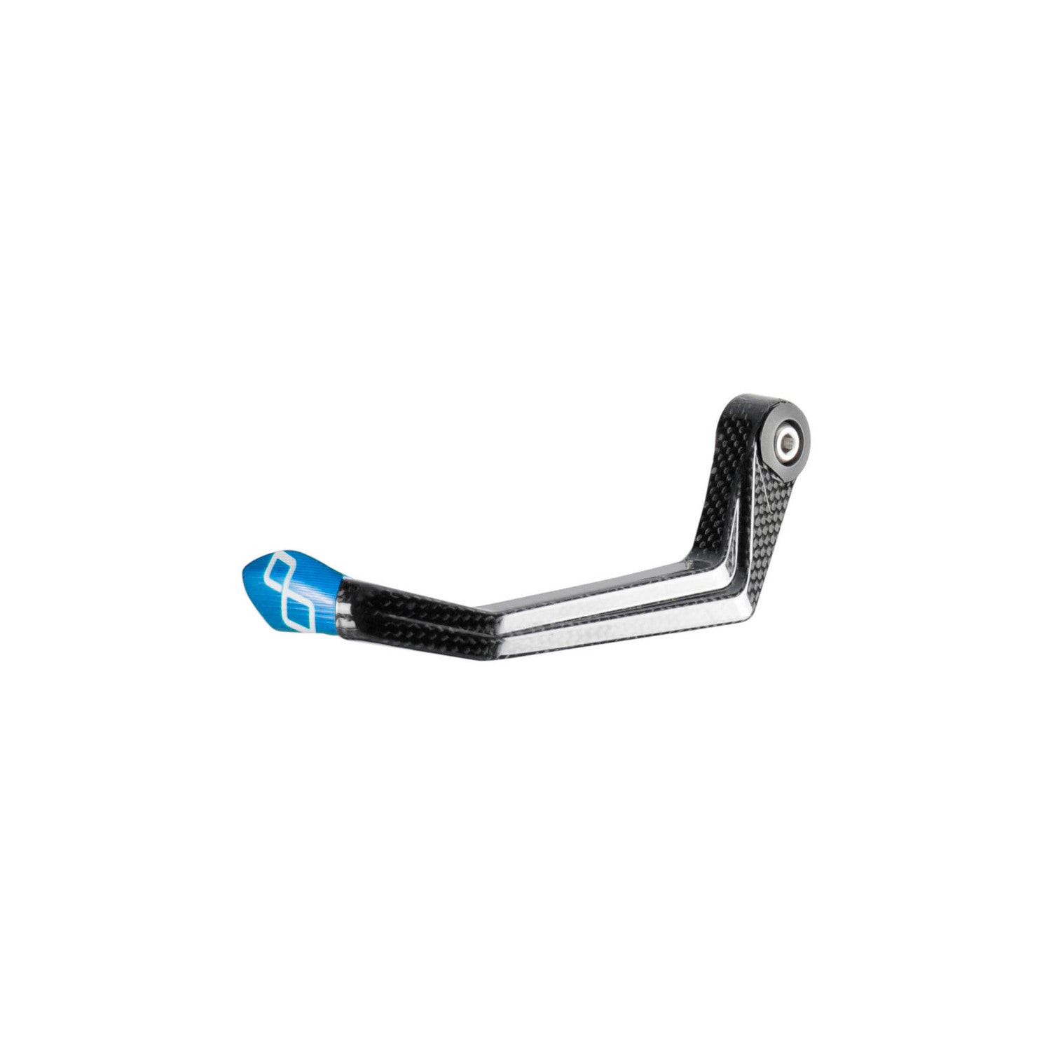 Protezione Leva Frizione in Carbonio/ Terminale Colorato - Interasse 132 mm