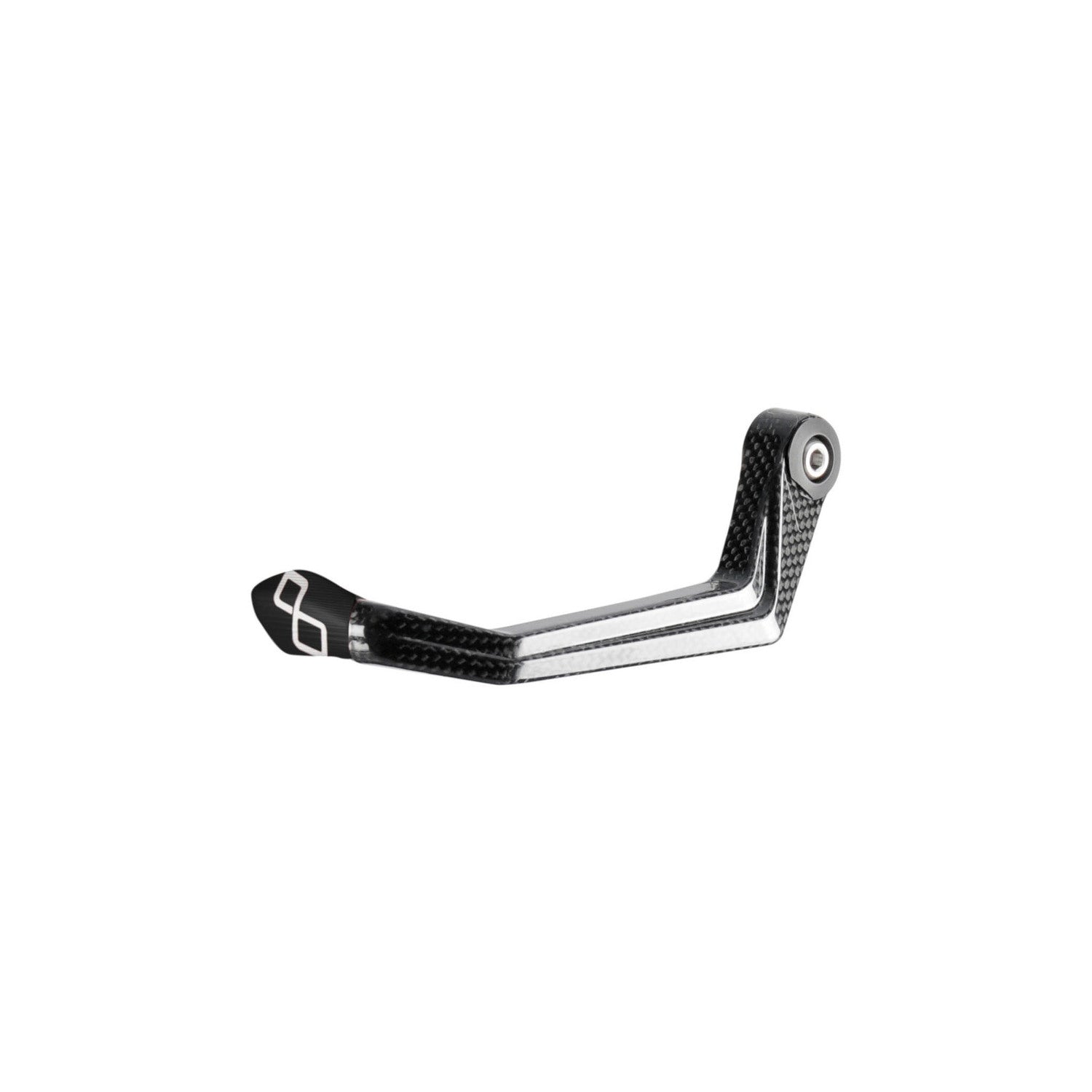Protezione Leva Frizione in Carbonio/ Terminale Colorato - Interasse 132 mm