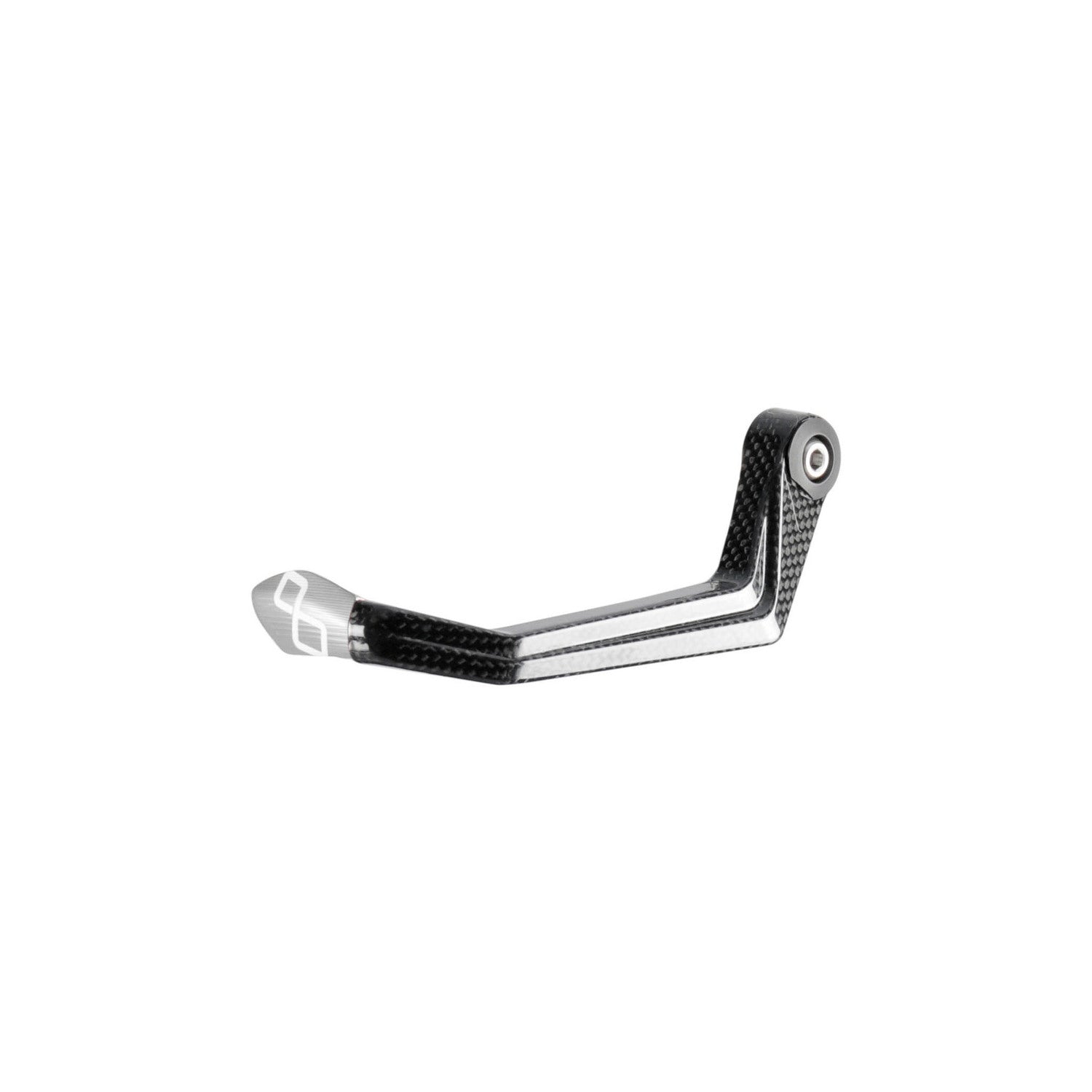 Protezione Leva Frizione in Carbonio/ Terminale Colorato - Interasse 132 mm
