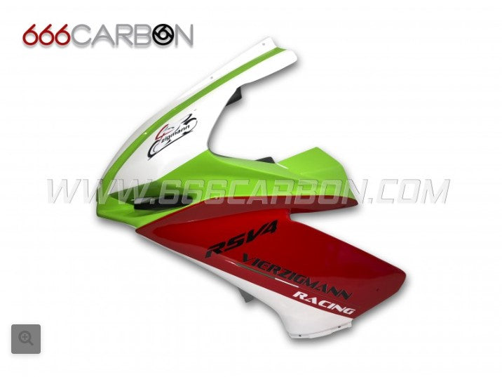 KIT CARENADO COMPLETO RACING SIXFIBER PINTADO DISEÑO 2 APRILIA RSV 4 2009-2014