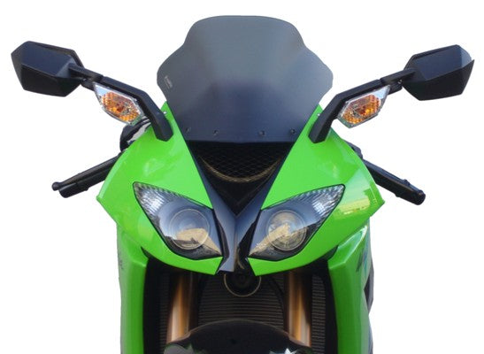 PARE-BRISE EN PLEXIGLAS F. FABBRI KAWASAKI ZX-10R 2008/2010 ZX-6R 2009/16 ZX-636R 2013/2017 DOUBLE BULLE