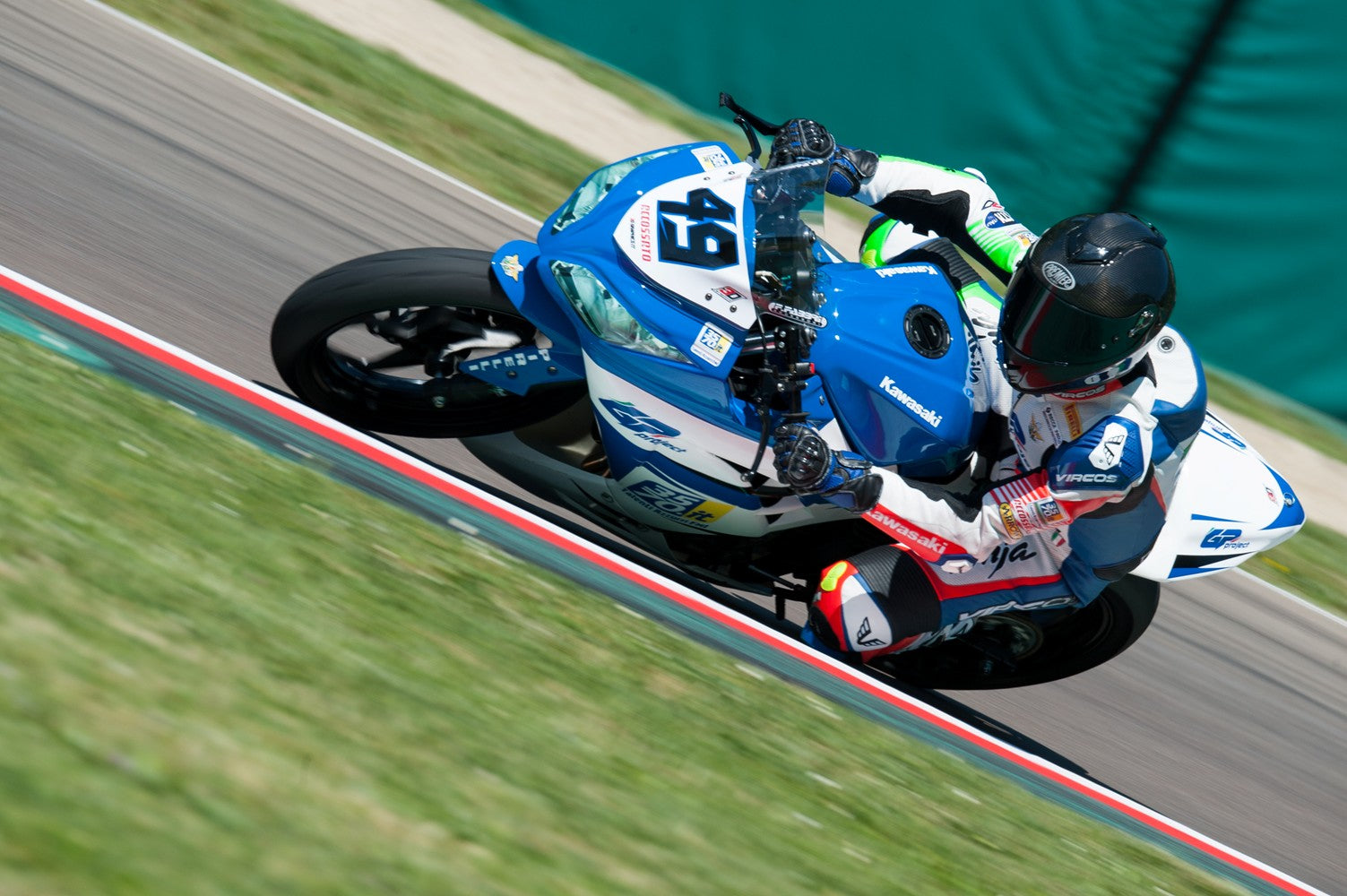 PLEXIGLASS WINDSCREEN CIV VERSION ITALIAN SPEED CHAMPIONSHIP TRANSPARENT F.FABBRI KAWASAKI NINJA 300 2013-14