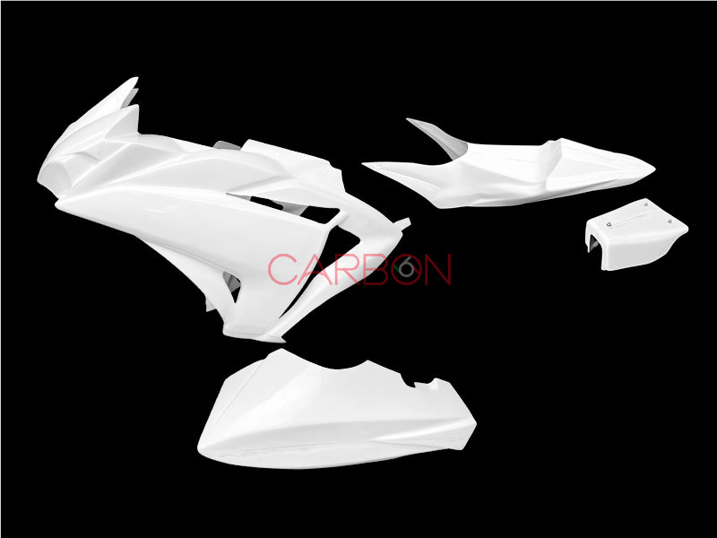 KOMPLETTE FIBERGLAS-RENNVERKLEIDUNG YAMAHA YZF R3 2015 - 2018