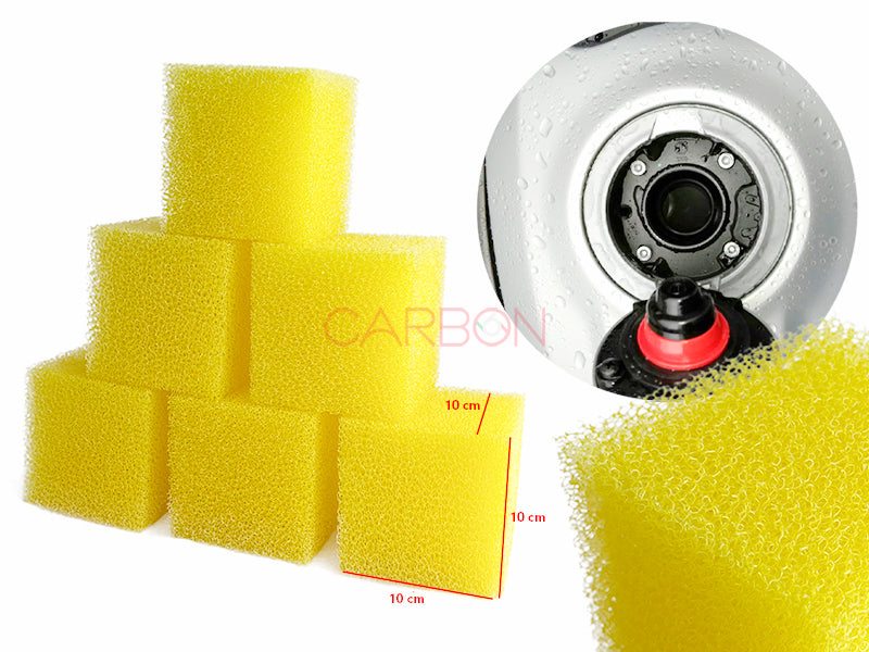 KIT OF 6 ANTI-SPLASHING RETICULATED SPONGES FOR MOTORCYCLE FUEL TANK