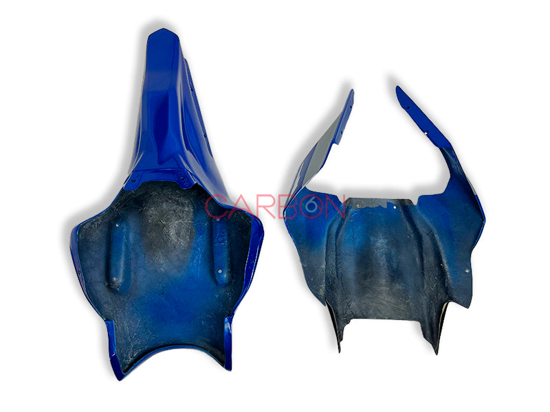 KIT CARÉNAGE COMPLET SIXFIBER RACING YAMAHA YZF R1 2020 2021 2022 2023 2024 2025 & R1 M REPLICA GYTR BLEU GRIS BLANC NOIR