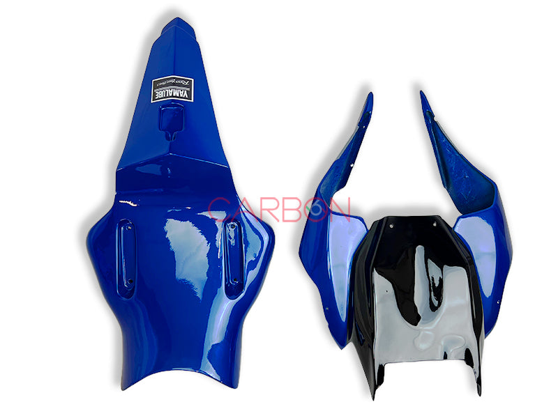KIT CARÉNAGE COMPLET SIXFIBER RACING YAMAHA YZF R1 2020 2021 2022 2023 2024 2025 & R1 M REPLICA GYTR BLEU GRIS BLANC NOIR