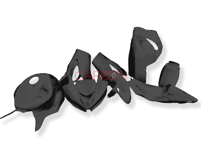 KIT CARÉNAGE COMPLET RACING FIBRE DE VERRE KAWASAKI ZX-6R 2019-23