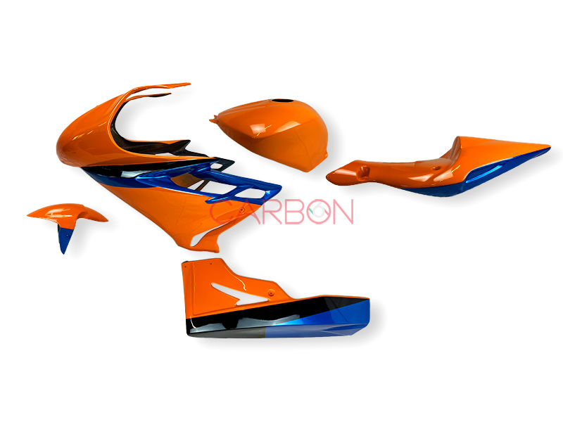 KIT CARÉNAGE COMPLET RACING PEINTURE PERSONNALISÉE TRIUMPH DAYTONA 675 2013-16 & 765 MOTO 2