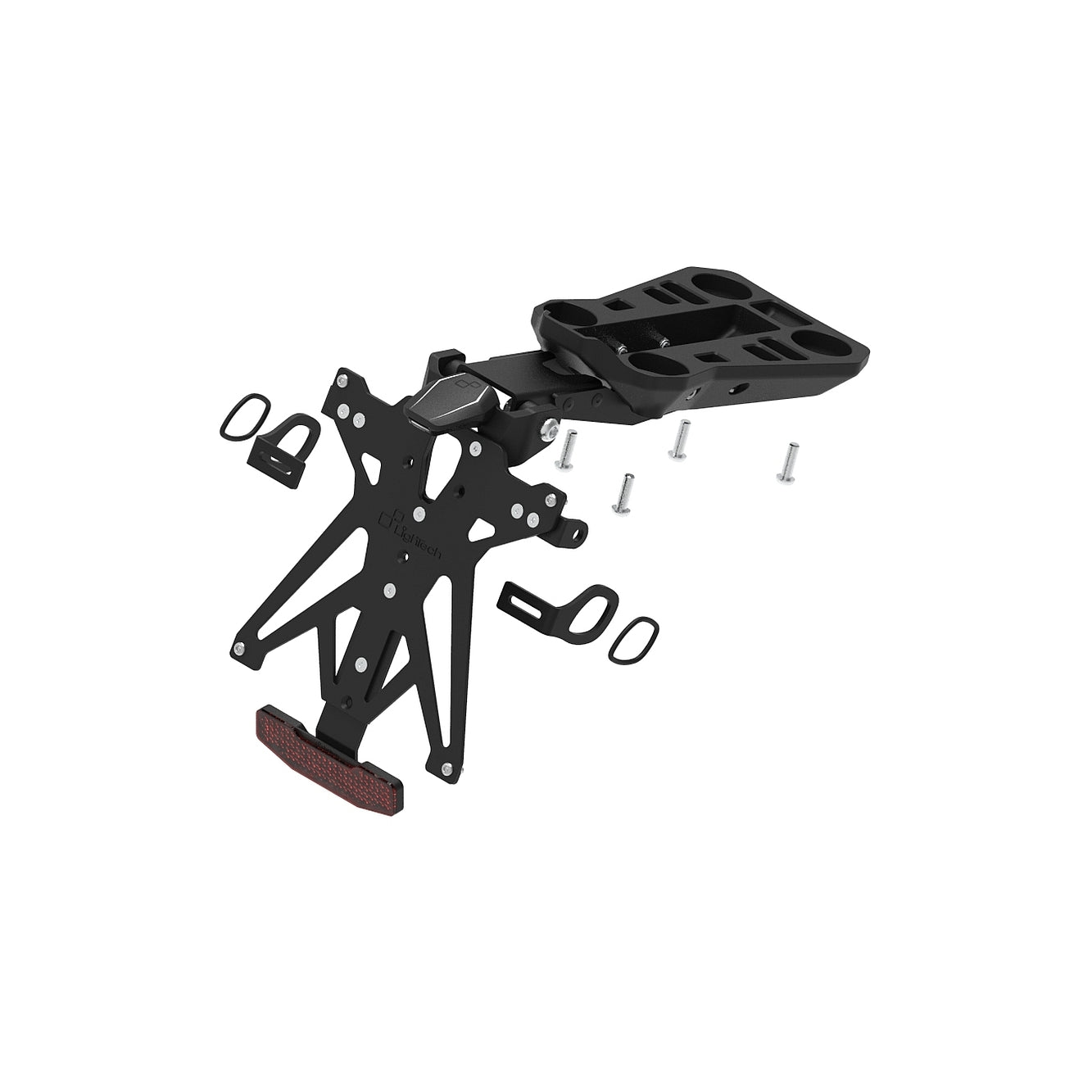 Kit Porta Targa Regolabile