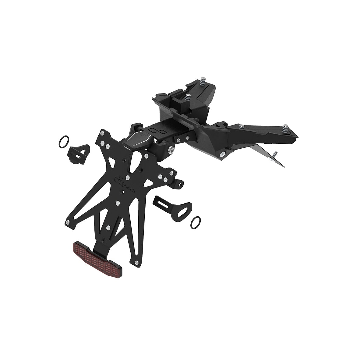 Kit Porta Targa Regolabile