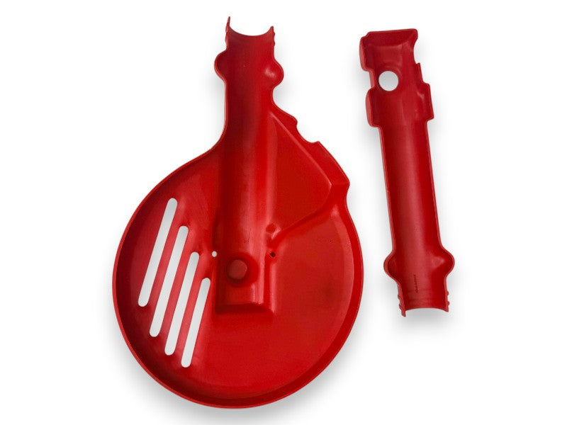 Kit Copridisco Rosso e Paracolpi Manubrio per Cagiva Elefant e Aletta Rossa