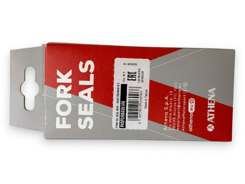 Athena P40FORK455146 – Kit Paraoli Forcella Piaggio X7 EVO IE Euro3 125 (2009–2010) – 35×48×8/10.5 mm – MGR / RSD2 – 116339