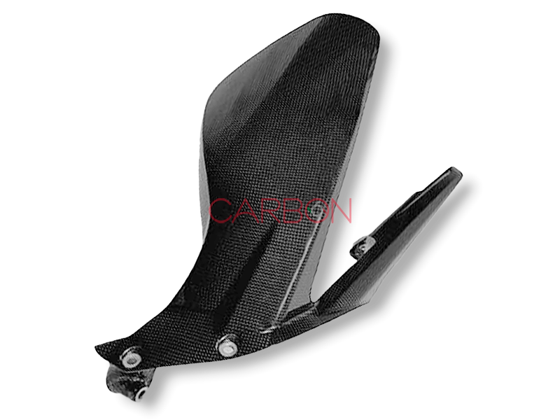 GUARDABARROS TRASERO CON CUBRE CADENA DE CARBONO DUCATI STREETFIGHTER V4 2020 / 2021 / 2022 / 2023