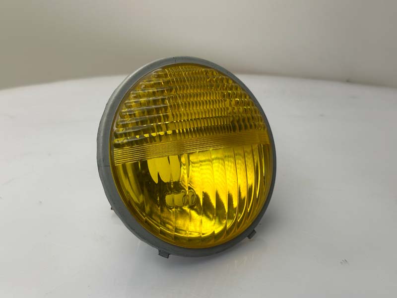 Phare avant rond en verre jaune Vespa 50 Piaggio '60