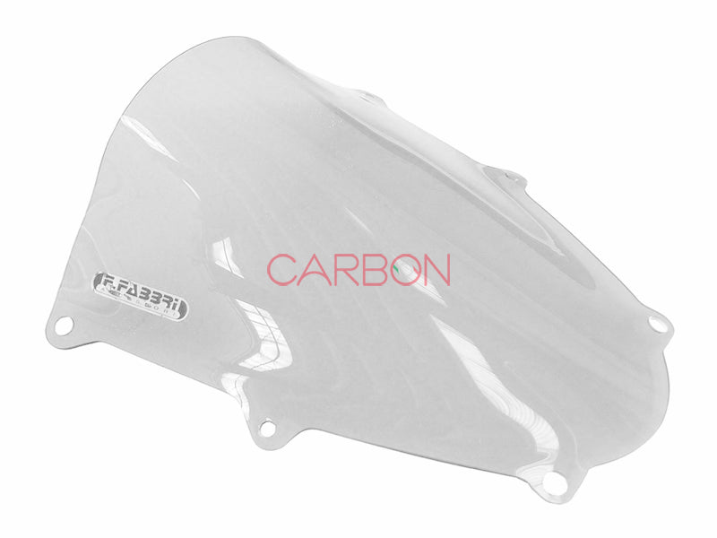 PANTALLA DOBLE BURBUJA PLEXIGLASS FABBRI TRANSPARENTE SUZUKI GSX-R 1000 2017-2023