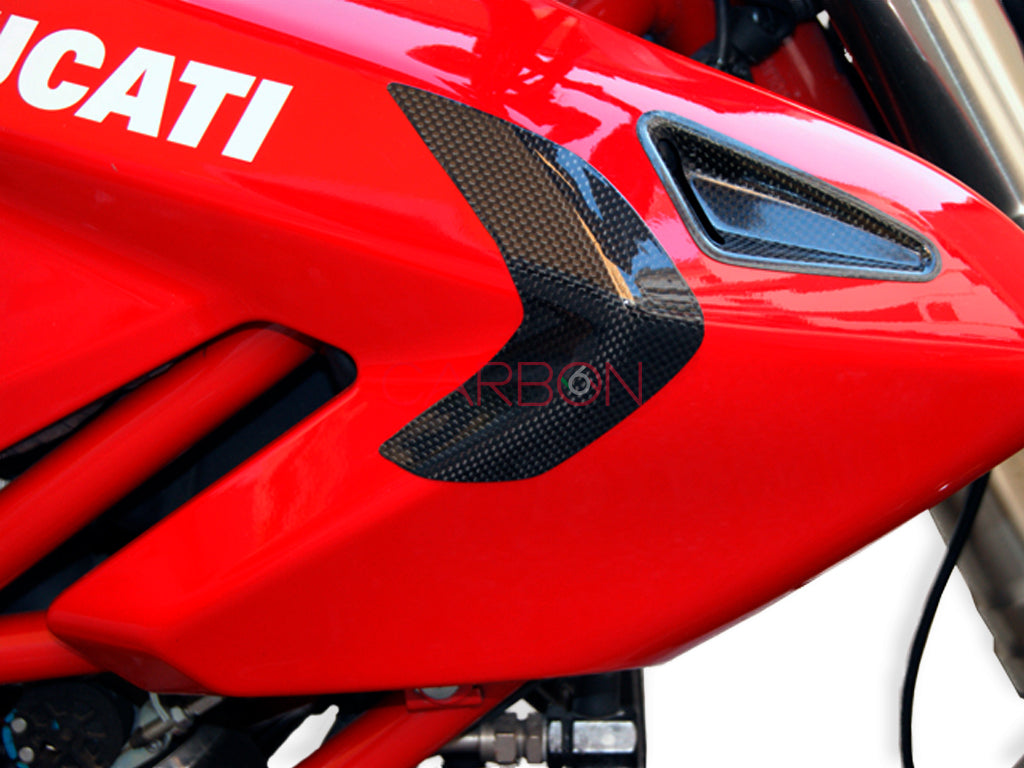 CARBON TANK ECKENSCHUTZ AUTOKLAVE DUCATI HYPERMOTARD 796 1100 1100S 1100EVO 1100EVO SP