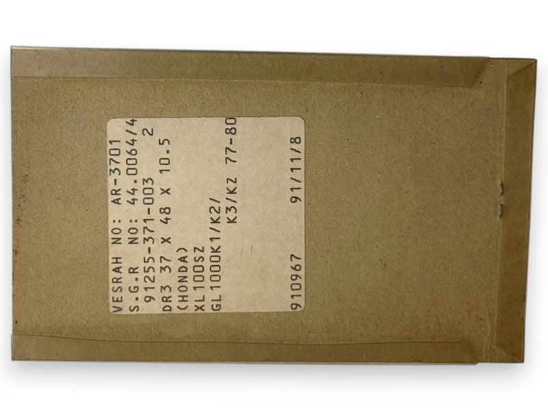 Honda 91255-371-003 – Paraolio Forcella 37×48×10.5 mm – AR-3701 / 44-0064/4 – Honda XL100SZ / GL1000 K1-K2-K3-KZ (1977–1980)