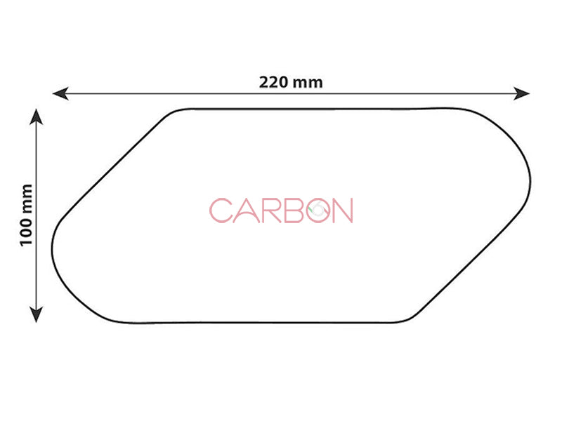 ADESIVI ANTISCIVOLO PER SERBATOIO GIÀ RITAGLIATI