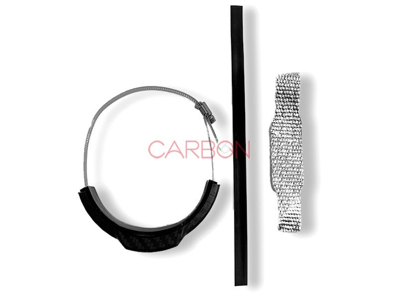 PROTECTION UNIVERSELLE DE SILENCIEUX DE TUYAU D'ÉCHAPPEMENT DE MOTO DE COURSE