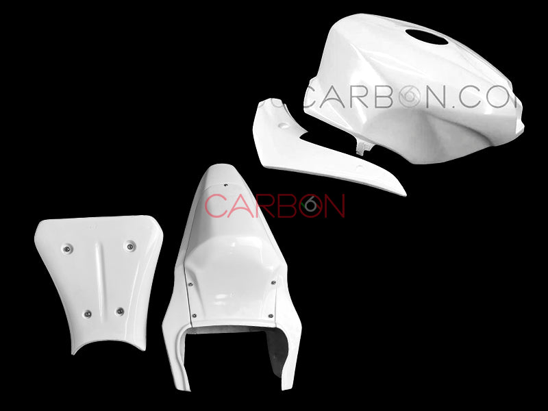 CARENA POSTERIORE SEDUTA CODONE CON COPRI SERBATOIO LUNGO SBK RACING VETRORESINA SUZUKI GSX R 1000 2017-25