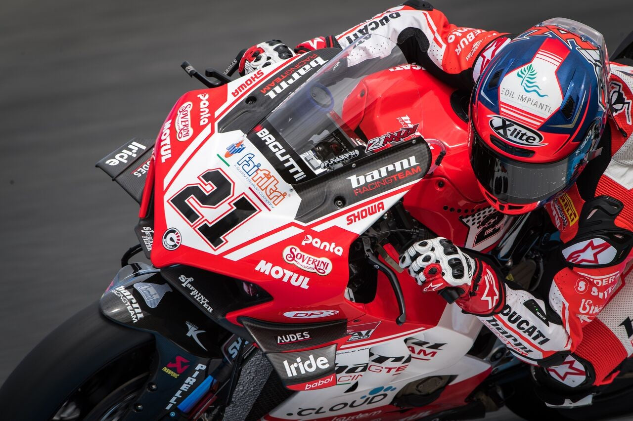 PARE-BRISE EN PLEXIGLAS F. FABBRI PANIGALE V4R 2018-2019 WSBK WORLD SUPERBIKE