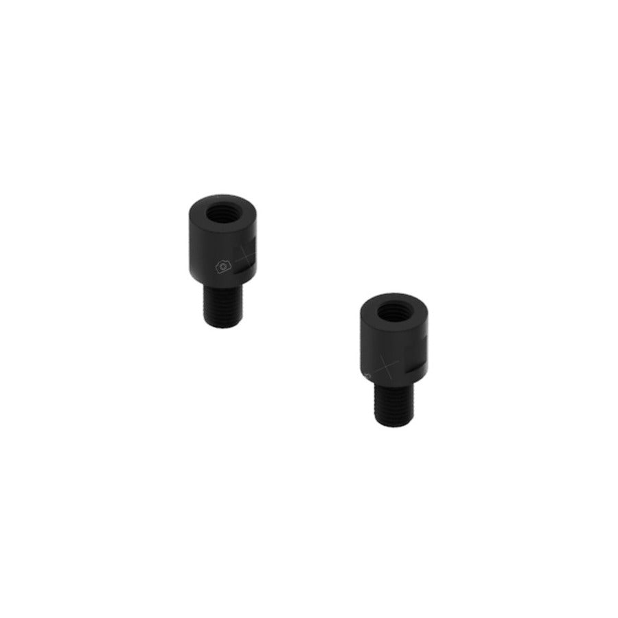 Coppia Adattatori Specchio Con Filetto (Da M10 X 1,25 Femmina A M10 Maschio Dx+sx9)
