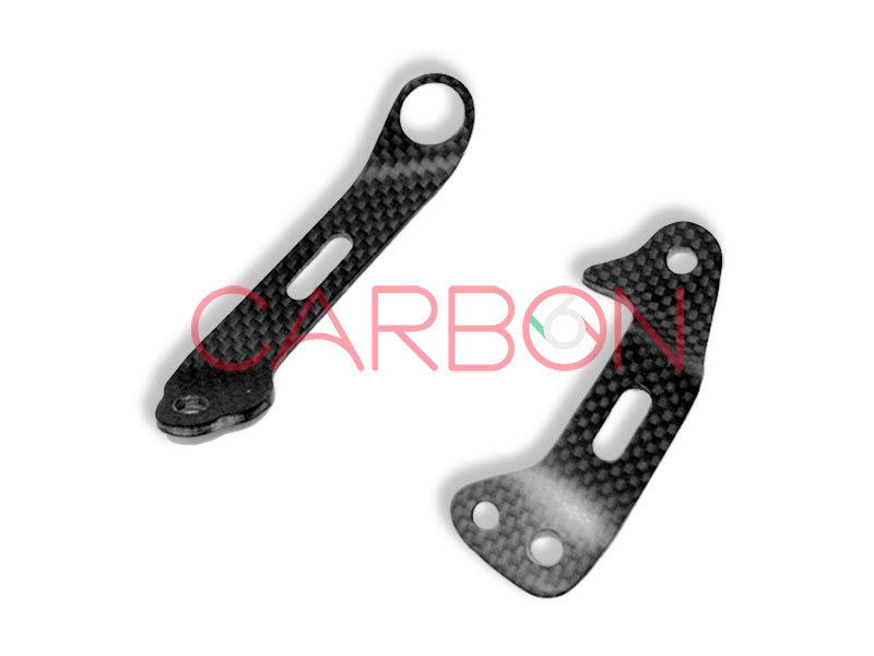 KIT 2 SUPPORTS RÉSERVOIRS D'HUILE CARBONE AUTOCLAVE DUCATI SBK PANIGALE 899 959 1199 1299